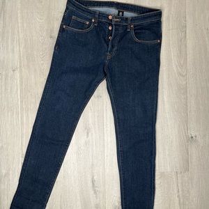 H&M Men’s Denim Skinny Jeans Size 33x30